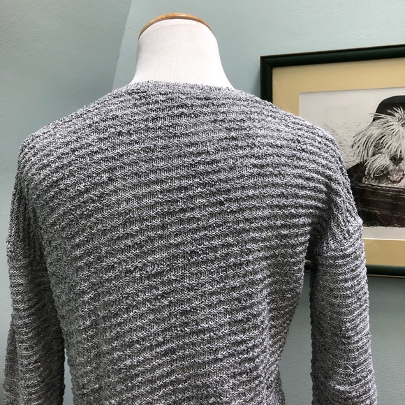 Calvin Klein Jeans Gray Marl V-Neck Sweater - Picture 7 of 11